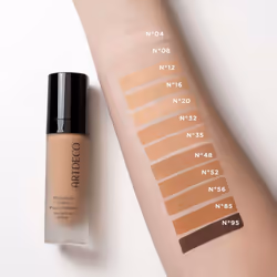 ARTDECO Perfect Teint Foundation - Warm Butter Pecan - Lightweight Liquid Formula - Medium to Full Coverage - Without Mask-Like Effect - Vegan Makeup