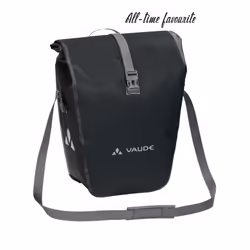 VAUDE Aqua Back Saddle Bicycle bag 48 L Fabric, Polyurethane Black - Additional view 2