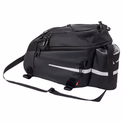 VAUDE Silkroad L, Rear, Bicycle bag, Polyamide, Black, 11 L, 200 mm