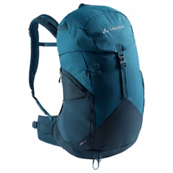 VAUDE Jura, Frameless, Top, Back padding, Hiking, Blue, blue sapphire