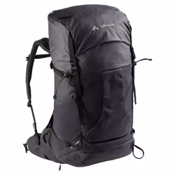 VAUDE Brenta, Frameless, Front, Back padding, Hiking, Black, Unisex