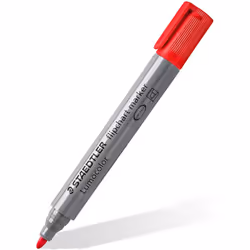 Staedtler Lumocolor Flipchart marker 356 WP4 - Multicolour (Pack of 4)