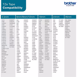 Brother TZe-31M3 (TZe-231/TZe-631/TZe-431) Labelling Tape Cassettes, Multi Pack, Black on White/Yellow/Red, 12 mm (W) x 8 m (L), Laminated, Includes 3