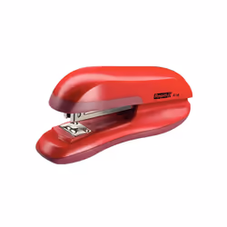 Rapid 23810503 F16 Fashion Stapler, Ergonomic Plastic Body, Half Strip, 20 Sheet Capacity, Sweet Red
