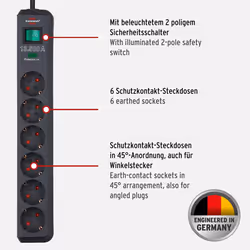 Brennenstuhl Premium-Line - surge suppressor