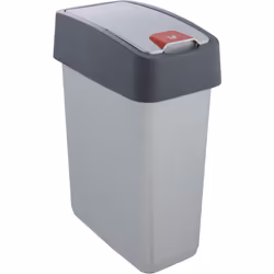 keeeper 4052396022223, 25 L, Rectangular, Polyvinyl chloride (PVC), Grey, 395 mm, 240 mm