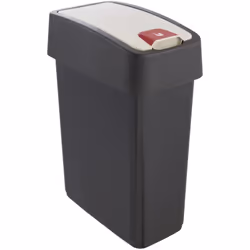 keeeper 4052396022254, 25 L, Rectangular, Polyvinyl chloride (PVC), Grey, 395 mm, 240 mm