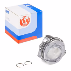 Piston; IPSA; 76,51 with piston rings; for VOLKSWAGEN, SEAT, AUDI, SKODA, VW; 805037001, 03C107065A, 03C107065AP, 03C107065P