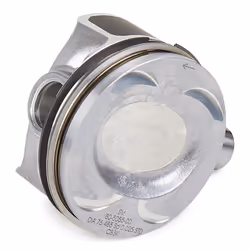 IPSA PI075500 Piston 76,51 with piston rings with piston ring carrier VOLKSWAGEN: GOLF 6
