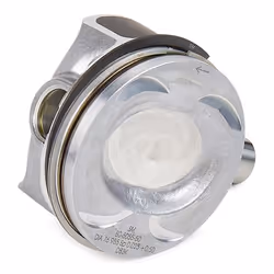 IPSA PI075502 Piston 77,01 with piston rings with piston ring carrier VOLKSWAGEN: GOLF 6