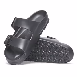 Birkenstock Arizona Essentials Sandals Unisex Anthracite, Metallic