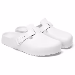 Birkenstock Boston Essentials Clogs Unisex White
