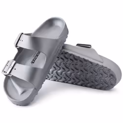 Birkenstock Arizona Essentials Sandals Unisex Silver