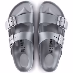Birkenstock Arizona Essentials Sandals Unisex Silver