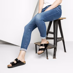 Birkenstock Arizona Sandals Unisex Black - Additional view 7