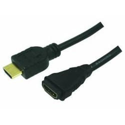 LogiLink HDMI/HDMI. 2.0m HDMI cable 2 m HDMI Type A (Standard) Black