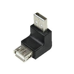 LogiLink USB 2.0 A/A USB 2.0-A Black