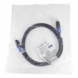 LogiLink CH0061 HDMI cable 1 m HDMI Type A (Standard) Black - Additional view 5