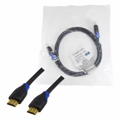 LogiLink CH0061 HDMI cable 1 m HDMI Type A (Standard) Black - Additional view 6