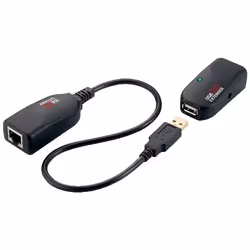 Extension cable LogiLink USB 2.0 reaches up to 50 meters. This USB 2.0 extender consists of a transmitter and a receiver unit ...