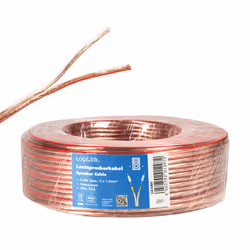 LogiLink CA1080 audio cable 25 m Transparent - Additional view 4