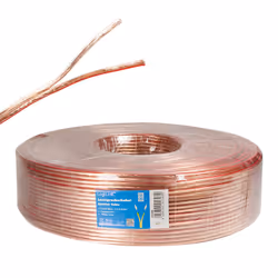 LogiLink CA1086 audio cable 100 m Transparent - Additional view 4