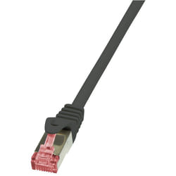 LogiLink Cat6 S/FTP, 10m networking cable Black S/FTP (S-STP)
