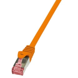 LogiLink 5.0m. Cat6 networking cable Orange 5 m S/FTP (S-STP)