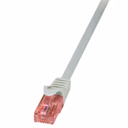 Patch Cable Cat.6 U/UTP BC grey. 7.50m PrimeLine