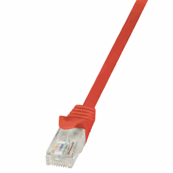 LogiLink 0.5m Cat.5e U/UTP, 0.5 m, Cat5e, U/UTP (UTP), RJ-45, RJ-45, Red