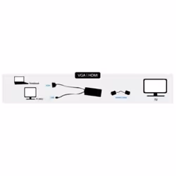 LogiLink CV0060 video cable adapter Black - Additional view 4