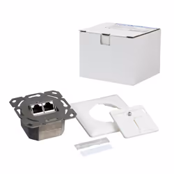 LogiLink NP0125 socket-outlet RJ-45 Metallic, White - Additional view 7