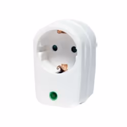 LogiLink PA0078, 230 V, 50 - 60 Hz, 16 A, White, 3500 W, Male/Female