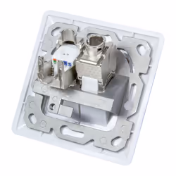 LogiLink NK4020 socket-outlet 2 x RJ-45 White - Additional view 5