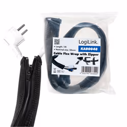 LogiLink KAB0048 cable sleeve Black - Additional view 8