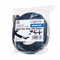 LogiLink KAB0049 cable sleeve Black - Additional view 7