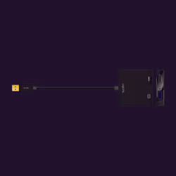 LogiLink UA0234 USB graphics adapter 1920 x 1080 pixels Black