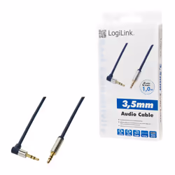 LogiLink 3.5mm - 3.5mm 1m audio cable Blue - Additional view 4