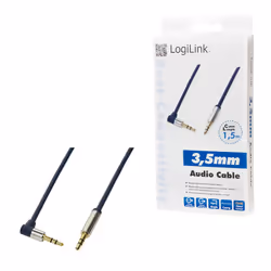 LogiLink 3.5mm - 3.5mm 1.5m audio cable Blue - Additional view 4