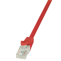 LogiLink 1.5m Cat.5e U/UTP networking cable Red Cat5e U/UTP (UTP)