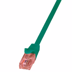 LogiLink 1.5m Cat.6 U/UTP, 1.5 m, Cat6, U/UTP (UTP), RJ-45, RJ-45, Green