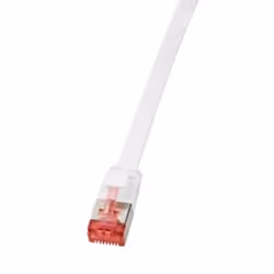 LogiLink Cat.6 15m, 15 m, Cat6, U/FTP (STP), RJ-45, RJ-45, White