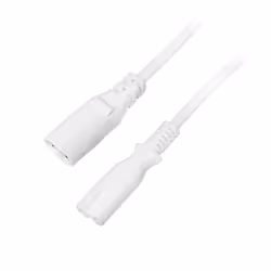 LogiLink 2m, IEC 60320-C8/IEC 60320-C7 White C7 coupler C8 coupler - Additional view 5