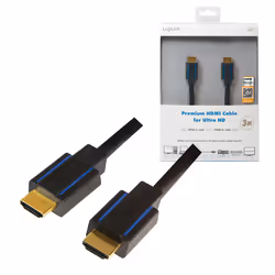 LogiLink CHB005 HDMI cable 3 m HDMI Type A (Standard) Black - Additional view 7
