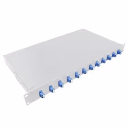 LogiLink F12LC2G, LC, Grey, Metal, Rack mounting, 1U, 480 mm