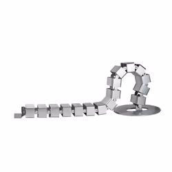 LogiLink KAB0065 cable organizer Desk Cable tray Silver 1 pc(s) - Additional view 4