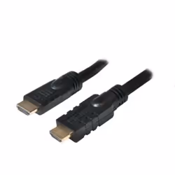 LogiLink CHA0020, 20 m, HDMI Type A (Standard), HDMI Type A (Standard), Black