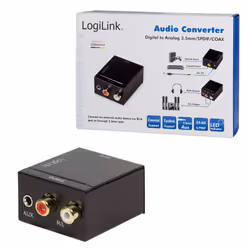 LogiLink CA0101 audio converter Black - Additional view 7