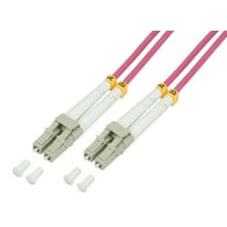 LogiLink FP4LC44 InfiniBand/fibre optic cable 200 m Pink
