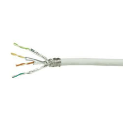 LogiLink CPV0043 networking cable White 50 m Cat6a S/FTP (S-STP)
